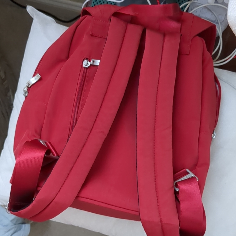 Baggallini Cherry Red Backpack - Picture 3 of 6